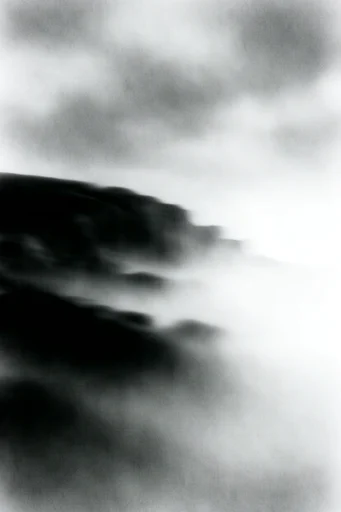 Ethereal Monochrome Abstraction style AI image example 2