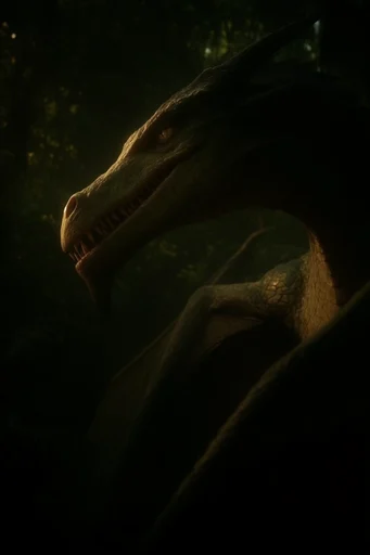 Cinematic Chiaroscuro Noir style reference image — dramatic rim light