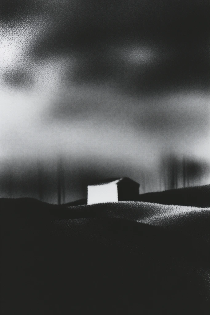 Stark Analog Noise style AI image example 2