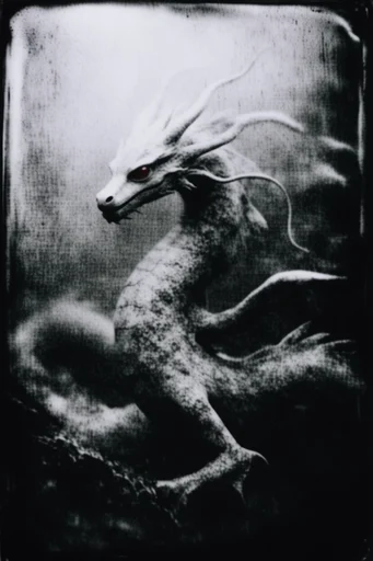 Haunted Pictorialist Archive style reference image — soft focus