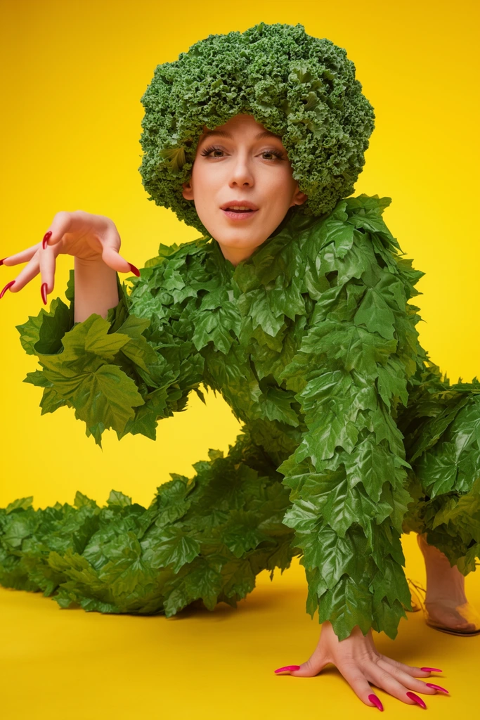 Bold Surrealist Editorial style AI image example 3
