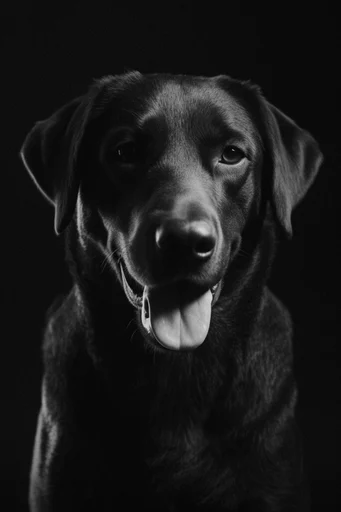 Spectral Analog Noir style AI image example 3