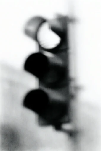 Ethereal Monochrome Abstraction style reference image — high-contrast minimalism