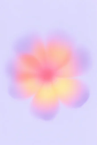 Ethereal Aura Minimalism style reference image — vibrant color fields