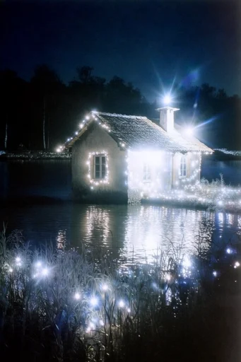 Electric Nocturnal Luminescence style AI image example 4