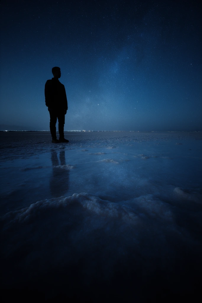 Celestial Nocturnal Minimalism style AI image example 2