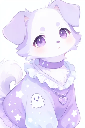 Ethereal Pastel Kawaii style reference image — lolita fashion elements