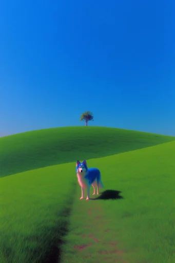 Surreal Pastoral Minimalism style reference image — uncanny symmetry