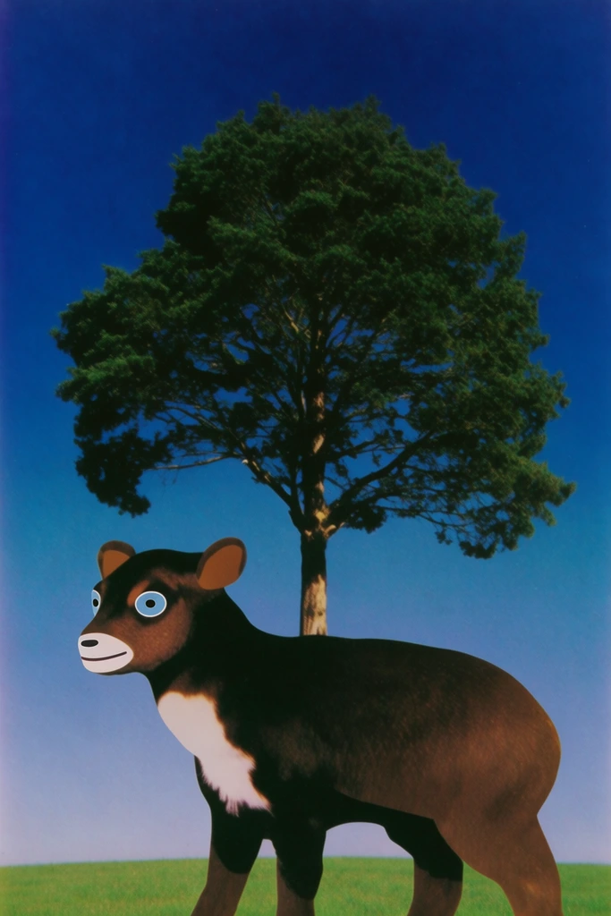 Surreal Liminal Nostalgia style AI image example 3