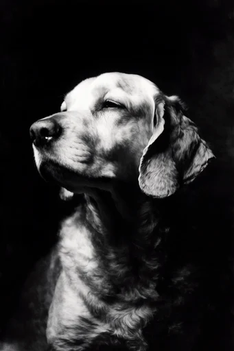 Cinematic Chiaroscuro Noir style reference image — stipple and cross-hatching