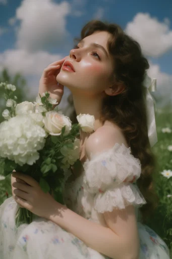 Surreal Pastoral Romanticism style reference image — soft romantic lighting