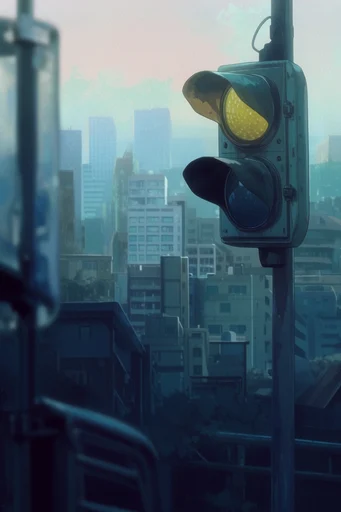 Nostalgic Midnight Solitude style reference image — melancholic nocturnal mood