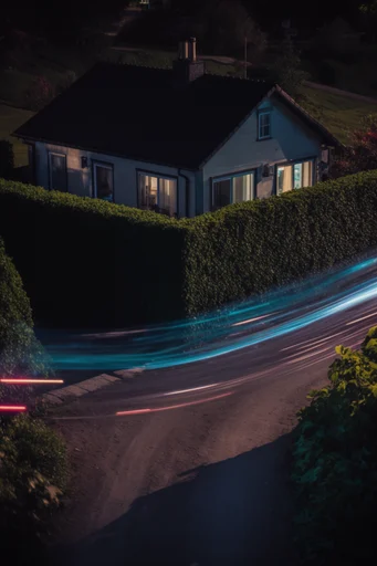 Kinetic Nocturnal Flow style AI image example 4