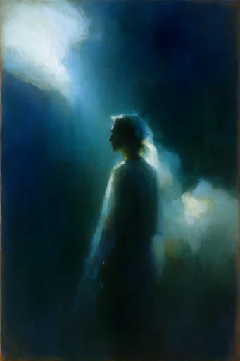 Ethereal Bioluminescent Nocturne moodboard — generate AI images in this style