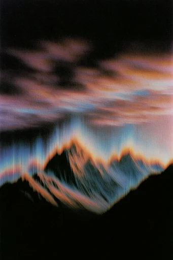 Ethereal Luminous Distortion style reference image — soft-focus ethereal glow