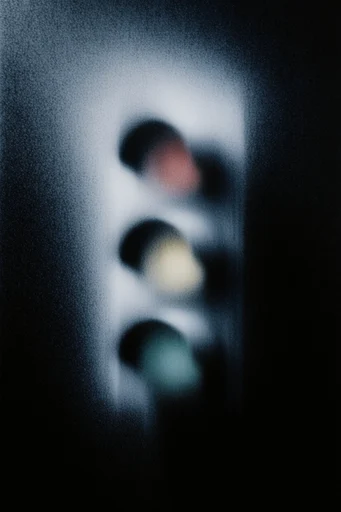 Nocturnal Spectral Blur style reference image — heavy motion blur