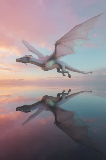 Ethereal Pastel Minimalism style reference image — symmetrical composition