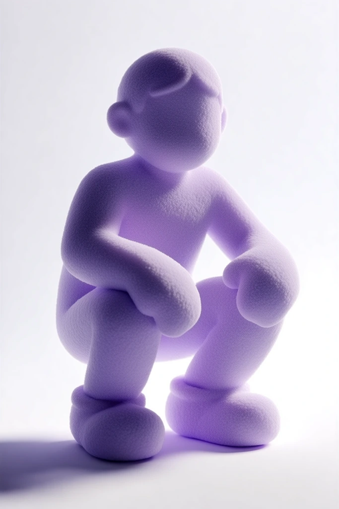Organic Velvet Minimalism style AI image example 1
