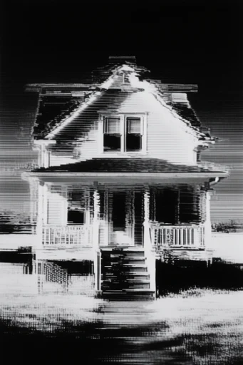 Corrupted Chrome Glitch style reference image — pixel sorting