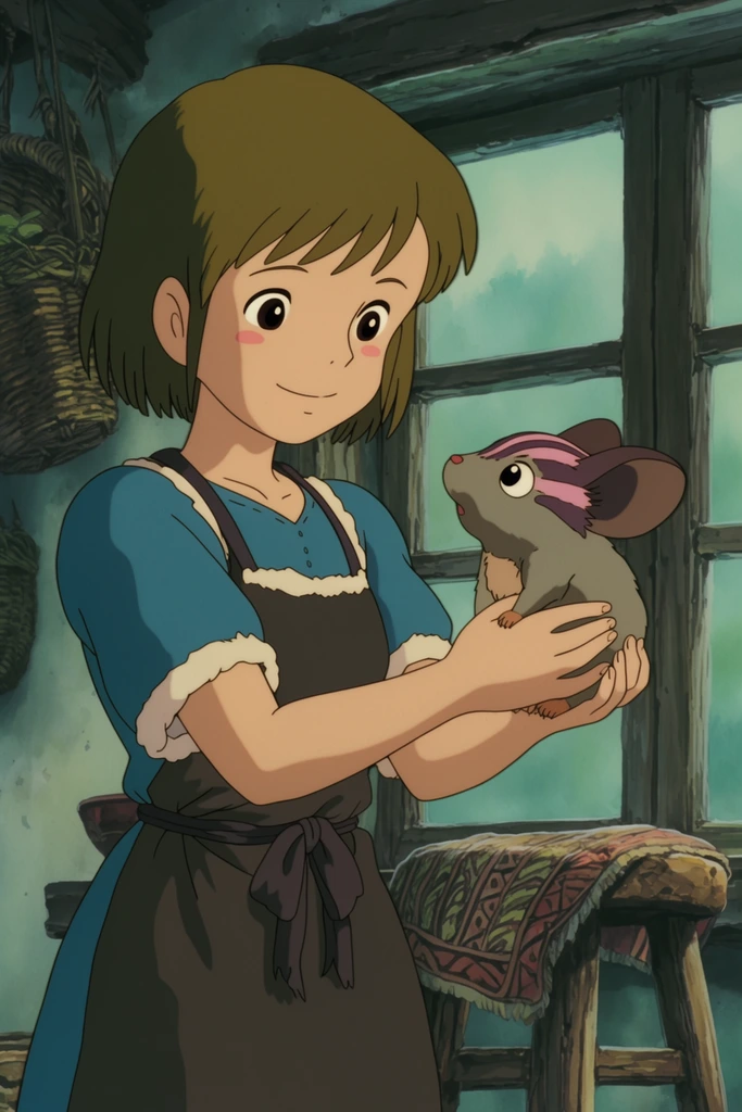 Nostalgic Retro Anime style AI image example 3