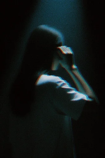 Nocturnal Glitch Noir moodboard — generate AI images in this style