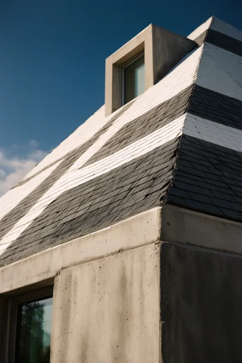 Dynamic Brutalist Editorial style AI image example 4