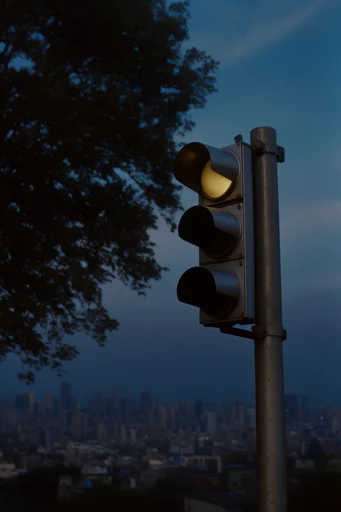 Cinematic Twilight Melancholy style reference image — analog film grain