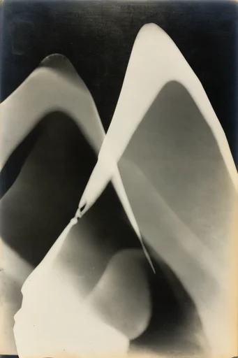 Avant-Garde Darkroom Noir style reference image — high-contrast monochrome