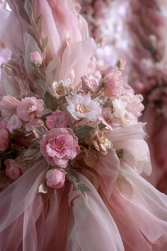 Ethereal Crystalline Editorial style AI image example 2