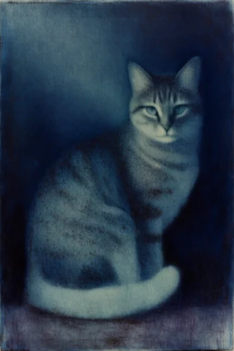 Ethereal Nocturnal Pictorialism style reference image — ethereal glowing highlights