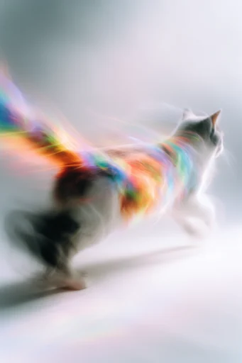 Kinetic Impressionist Motion style reference image — abstract impressionistic photography
