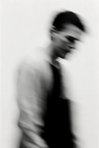Kinetic Monochrome Noir moodboard — generate AI images in this style