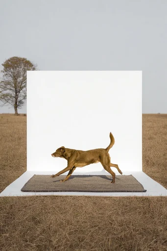 Minimalist Surreal Landscapes style AI image example 3