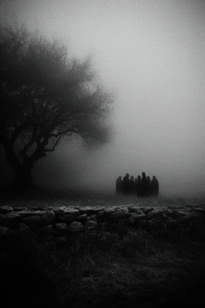 Ethereal Grain Noir style AI image example 2