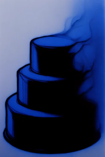 Monochromatic Cyan Nocturne style reference image — cinematic lighting