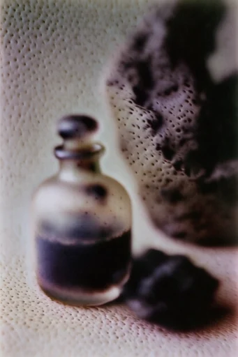 Tactile Ethereal Decay style reference image — soft focus airbrush