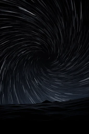 Luminous Void Minimalism style AI image example 2