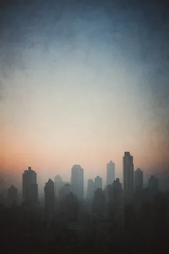 Ethereal Tonalist Minimalism style reference image — monochromatic blue