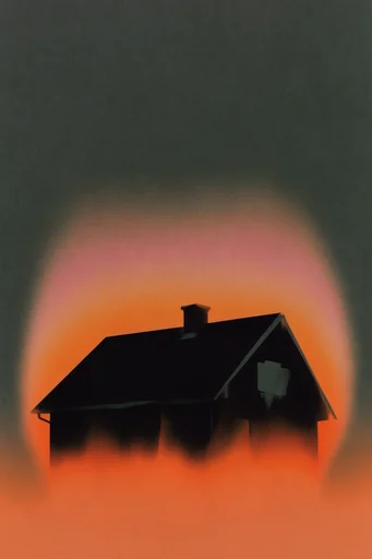 Luminous Spectral Silhouette style AI image example 4