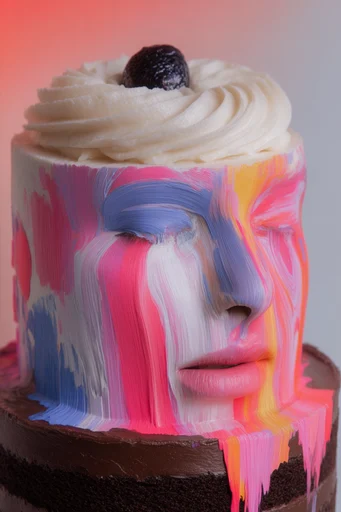 Surreal Digital Disintegration style reference image — uncanny realism