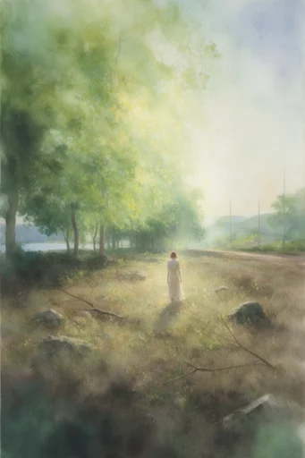 Luminous Impressionist Wilderness moodboard — generate AI images in this style