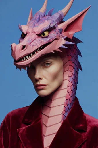 Theatrical Surrealist Maximalism style reference image — minimalist surrealism