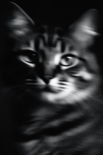 Haunting Kinetic Monochrome style reference image — cinematic moody portraiture
