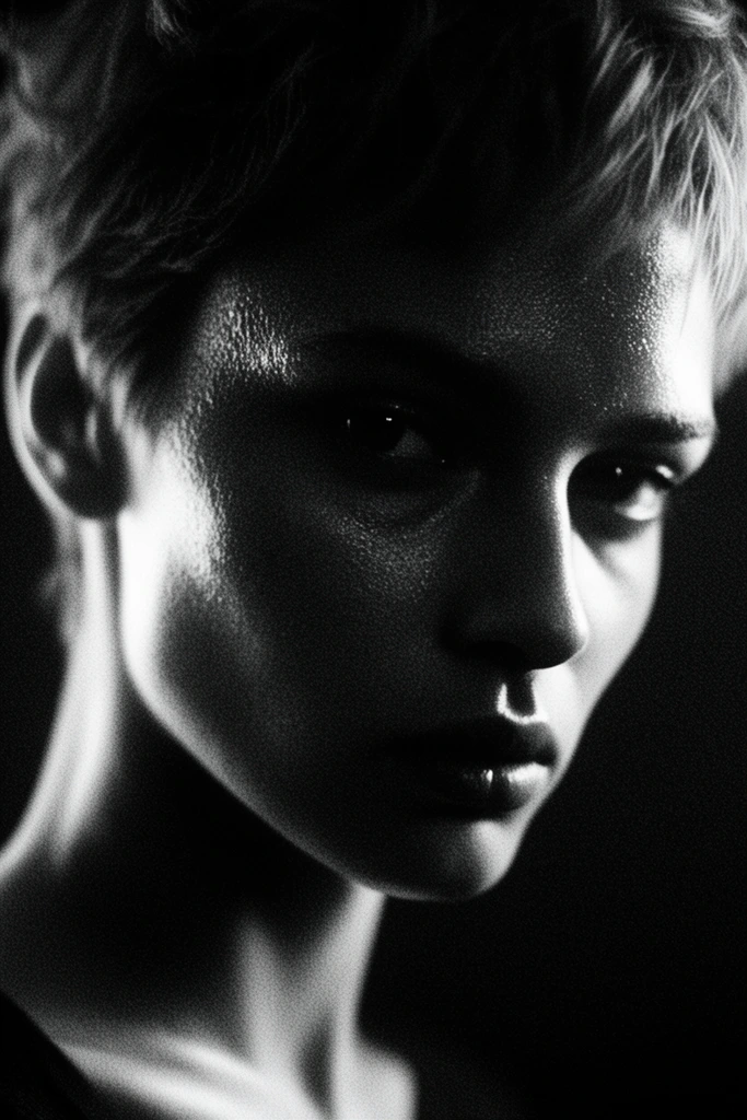 Cinematic Surreal Noir style AI image example 1