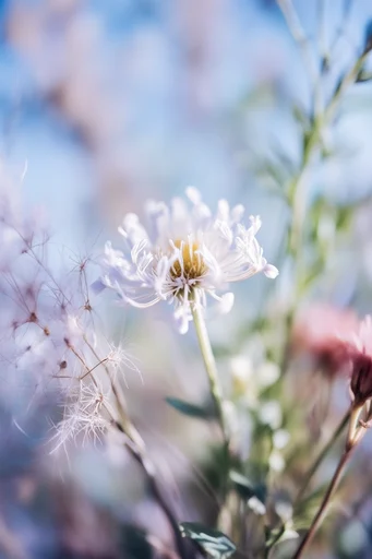 Luminous Ethereal Macro style reference image — luminescent backlighting