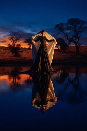 Luminous Surreal Twilight style AI image example 2