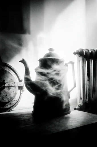Spectral Monochrome Noir style reference image — monochrome high-contrast