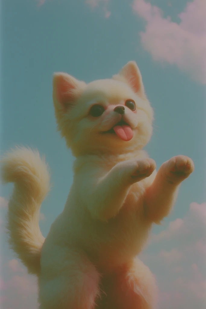 Nostalgic Surrealist Poetics style AI image example 3