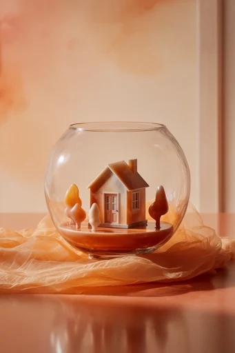 Amber Surrealist Still-Life style reference image — organic and synthetic contrast