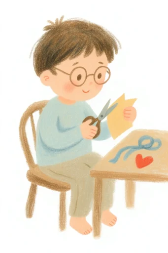 Whimsical Crayon Narrative moodboard — generate AI images in this style